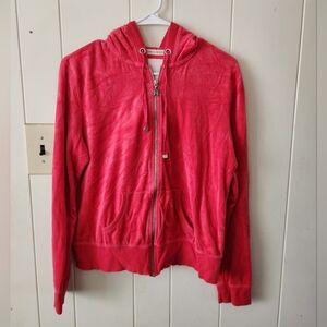 Victoria's Secret Vibrant Red Hoodie Size L